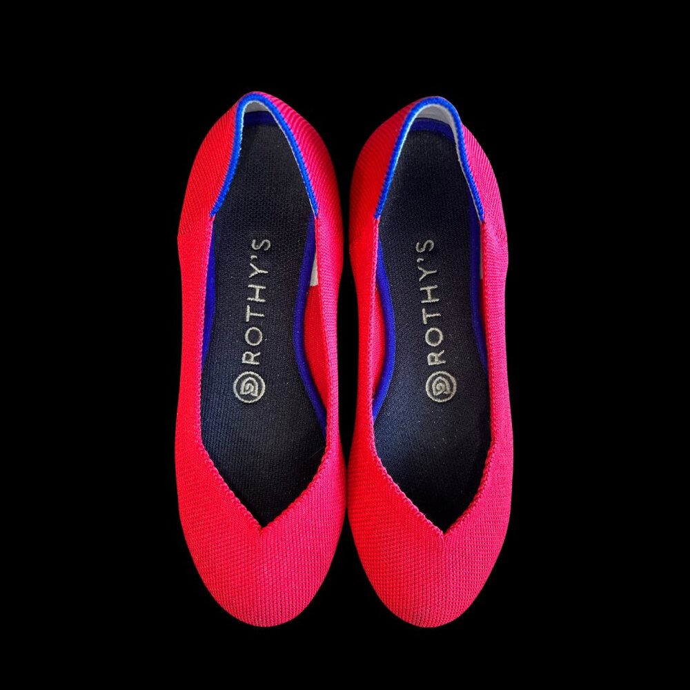 Red Flat Rothy's (Size 6)